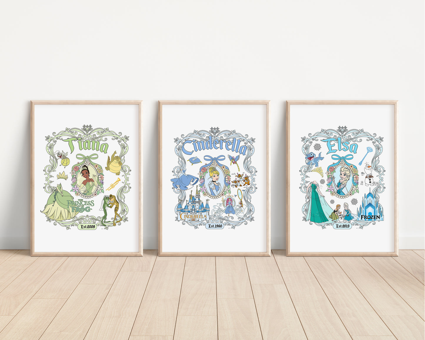 Disney Princesses Regal Kids Prints