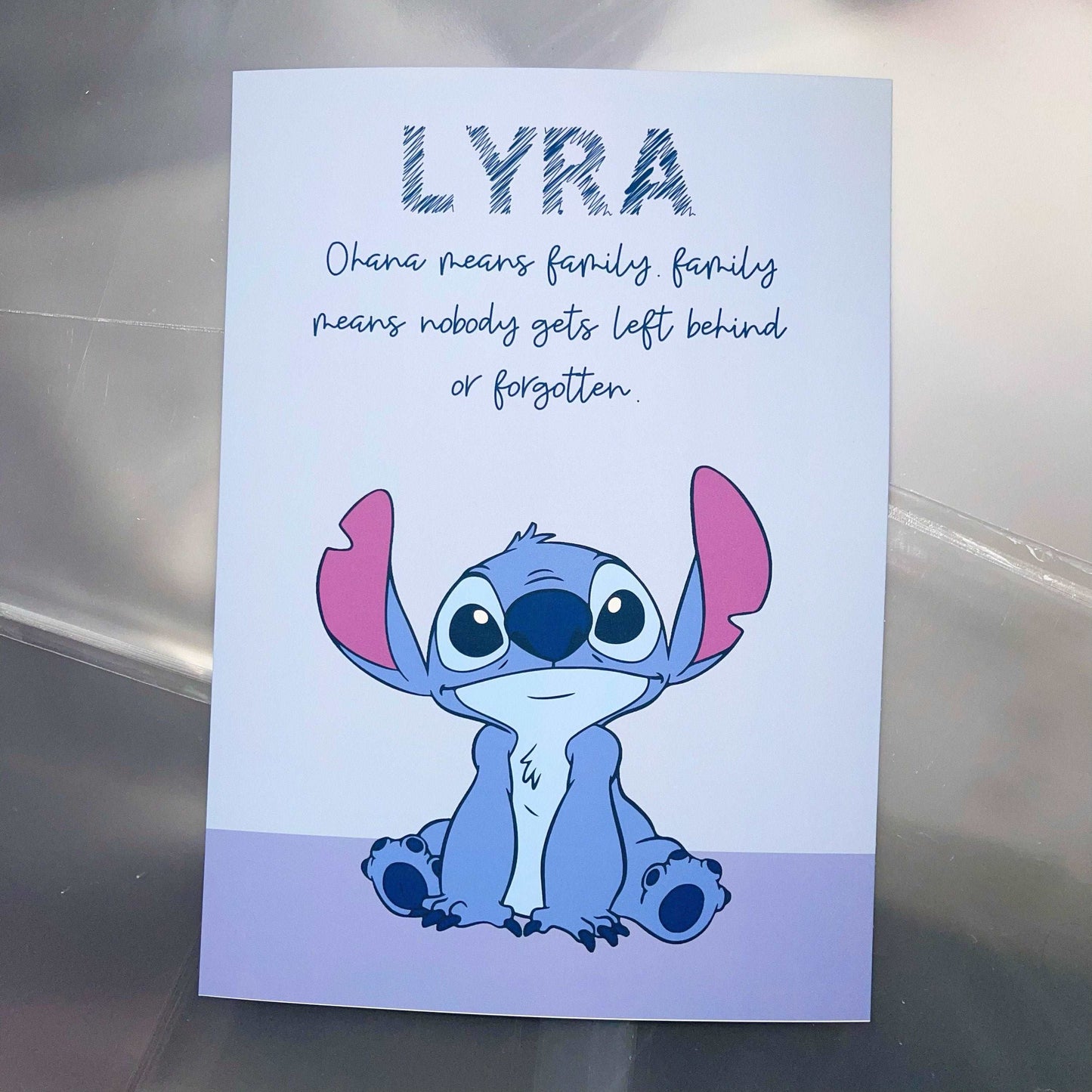 Lilo & Stitch Personalised Print | Lilo Stitch Alien Monster Hawaii Bedroom Kids Children Nursery Bedroom Art Wall Disney Pixar