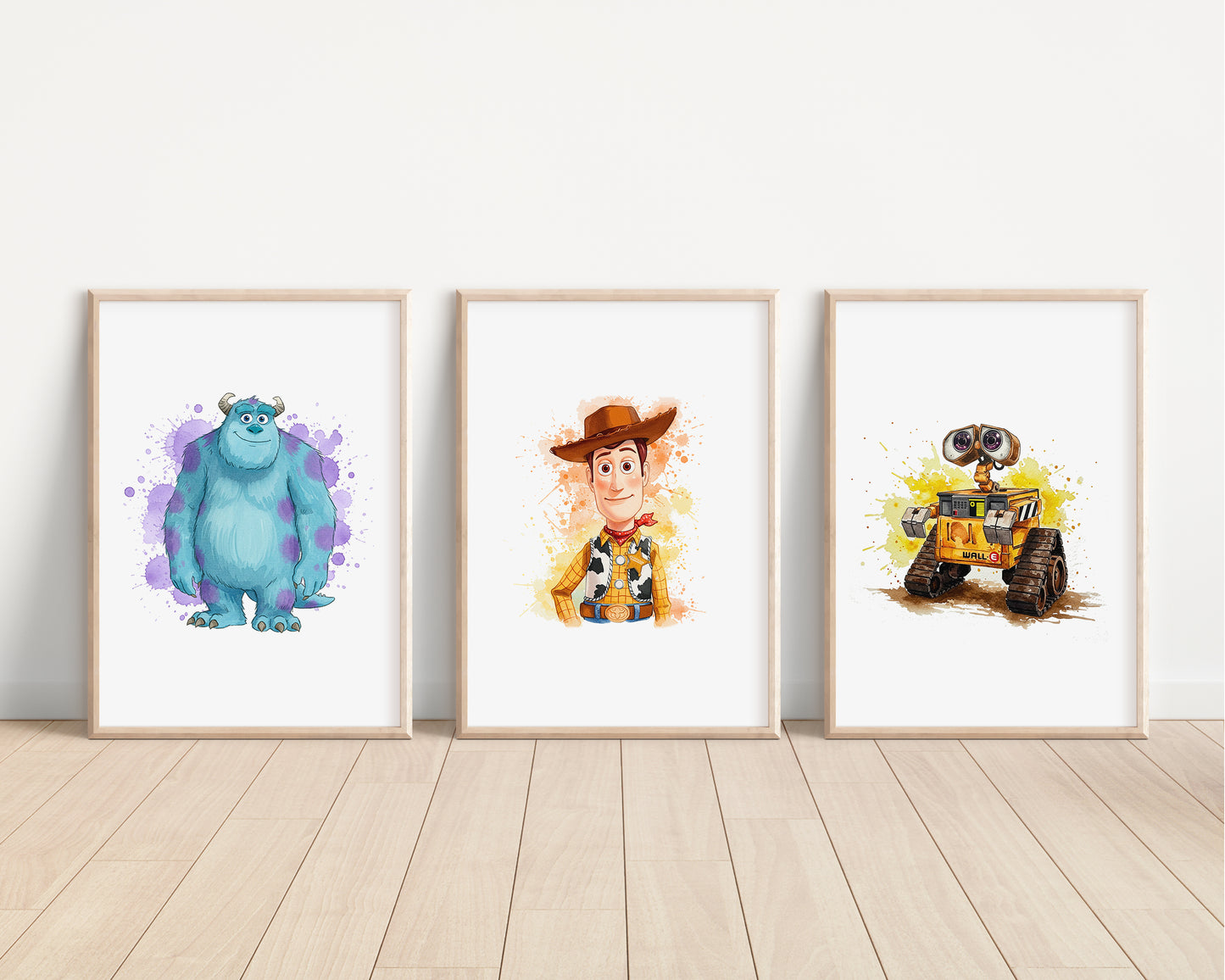 Watercolour Pixar Disney Prints