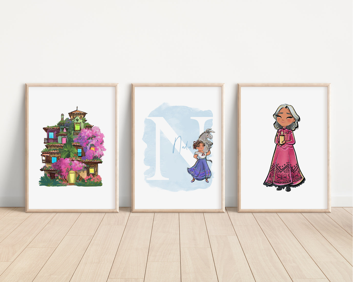 SET OF 3 Disney Encanto Personalised Prints