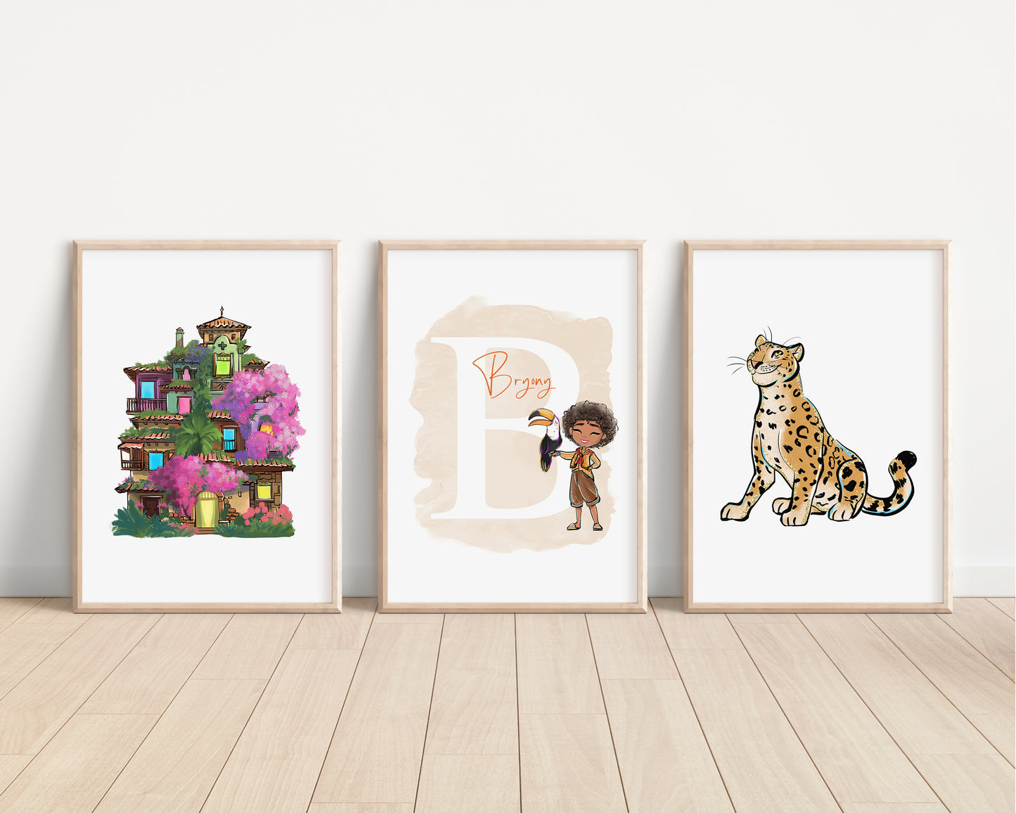 SET OF 3 Disney Encanto Personalised Prints