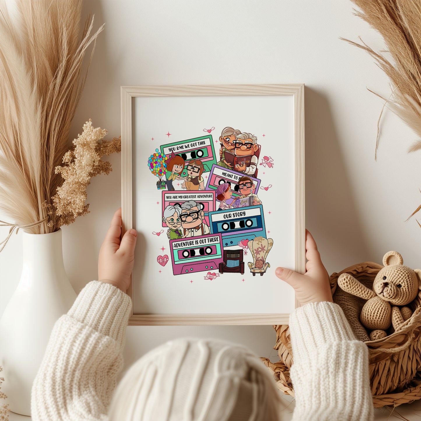 Carl & Ellie Fredicksen UP Disney Print
