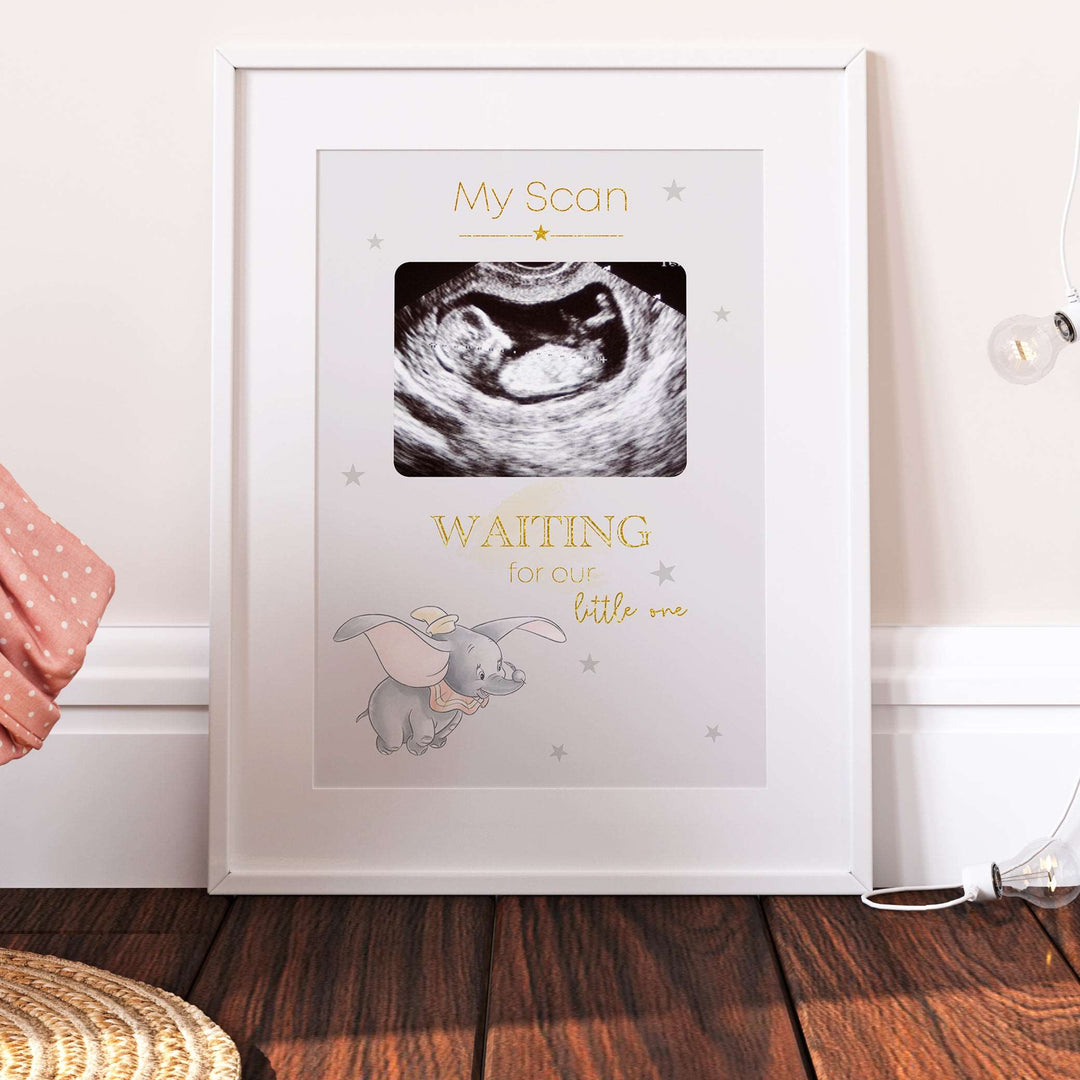 Dumbo Personalised Baby Scan Ultrasound Print