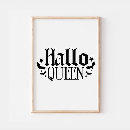 HalloQueen Gothic Quote Print