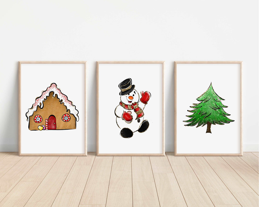 Cute Christmas Santa Festive Kids Prints