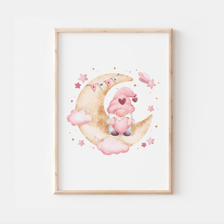 Valentines Day Gonk Print