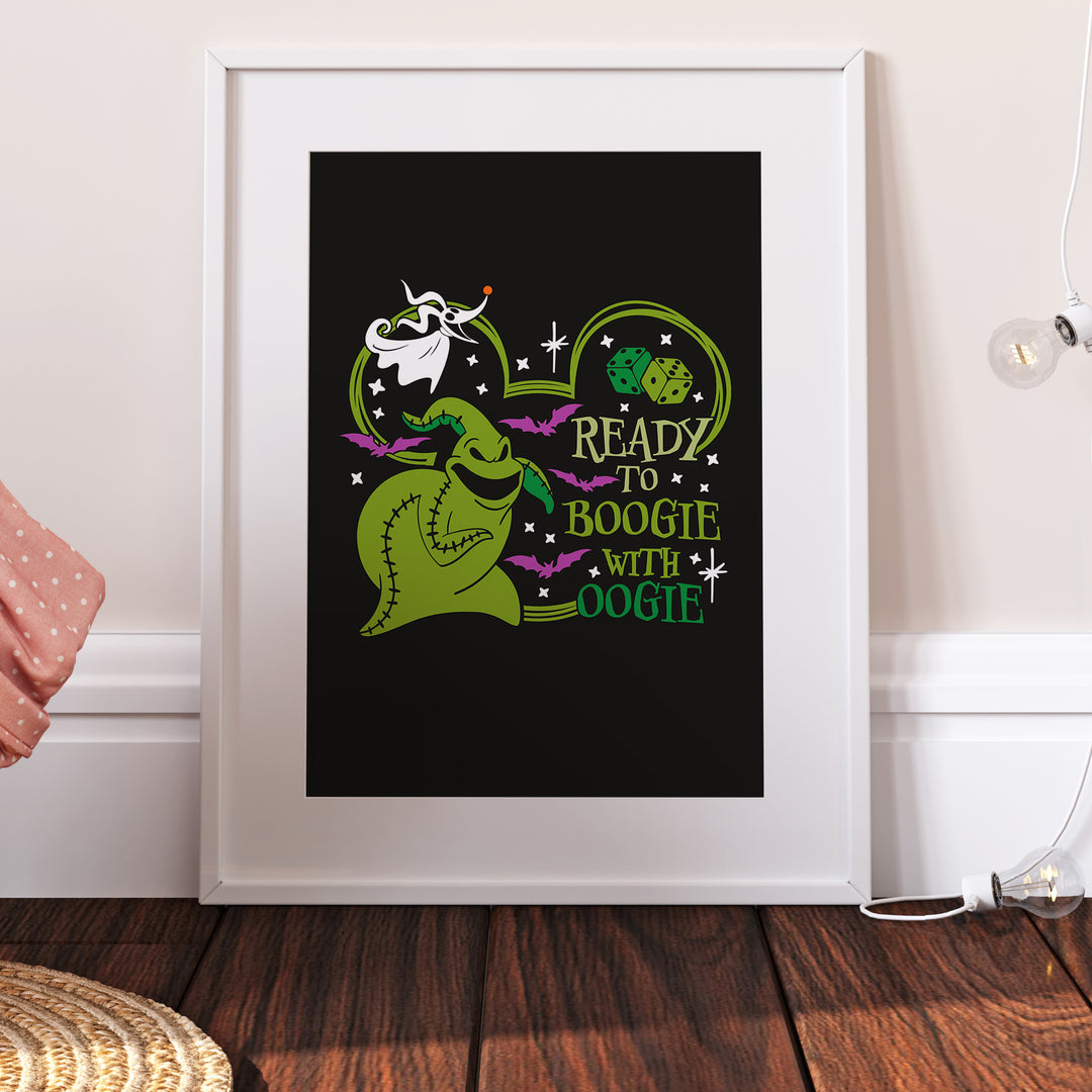 The Nightmare Before Christmas Oogie Boogie Print