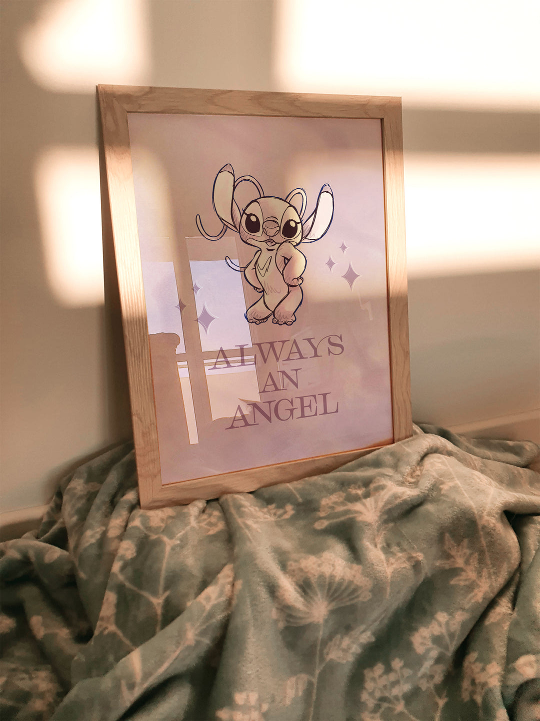 Lilo & Stitch Angel Print