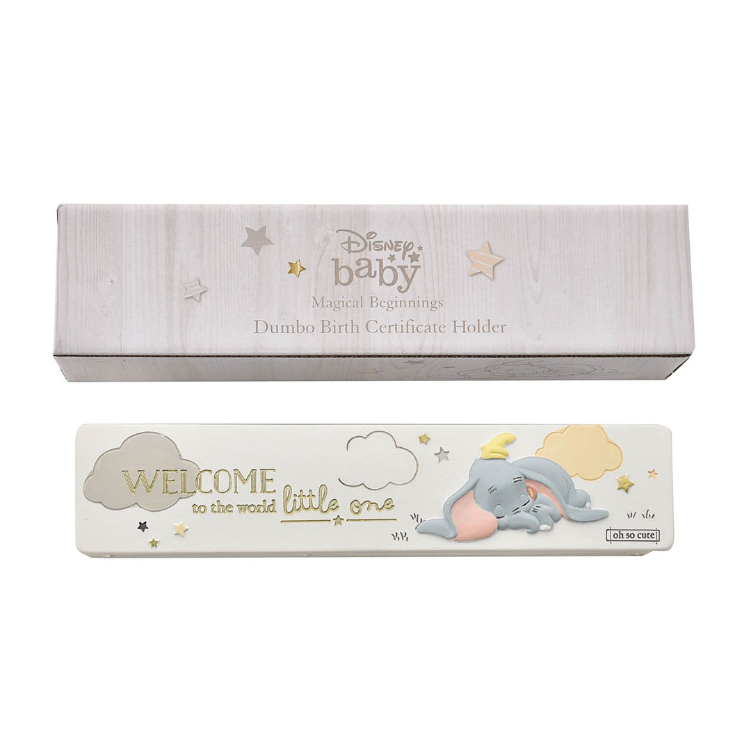 Dumbo Disney Birth Certificate Holder Box