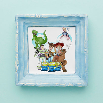 Toy Story Mickey Head Print