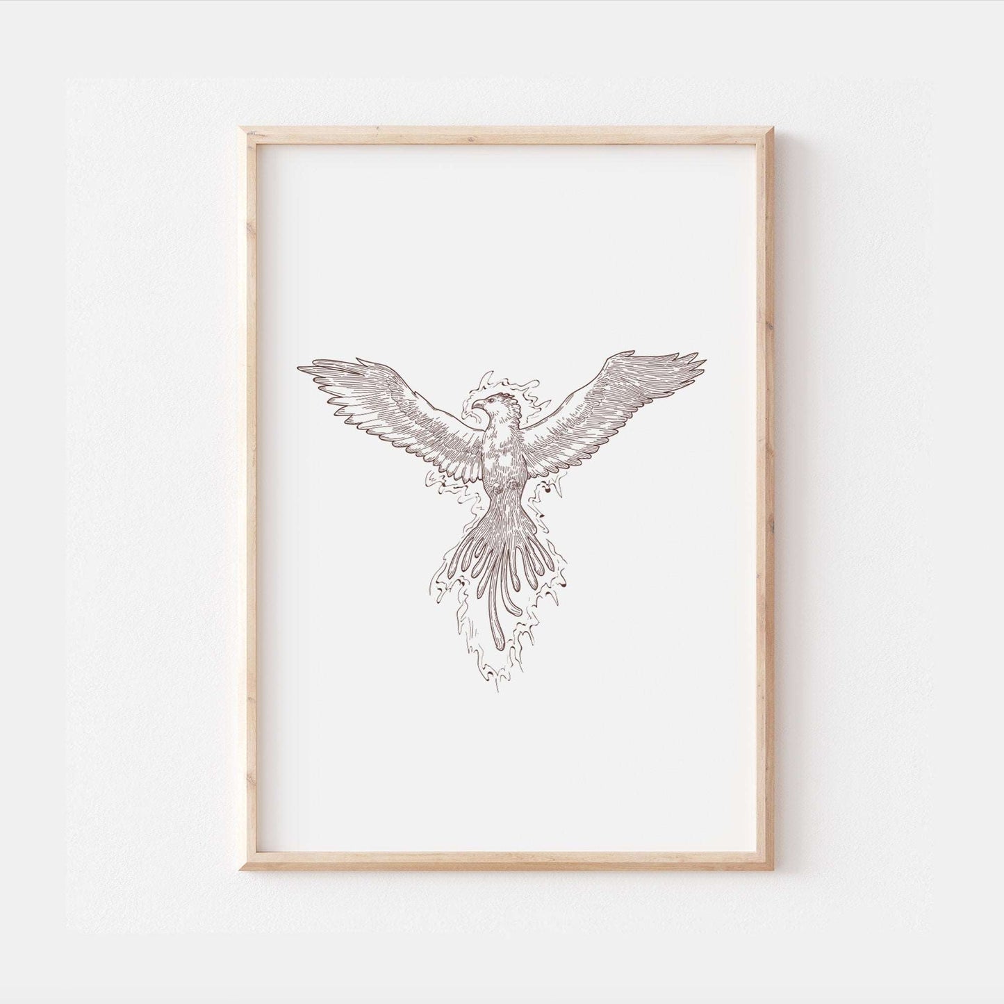 Greek Mythological Creatures Fantasy Dragons Unicorns Drawing Mermaid Griffin Cyclops Phoenix Wall Decor Nursery Print Bedroom Home Hangings