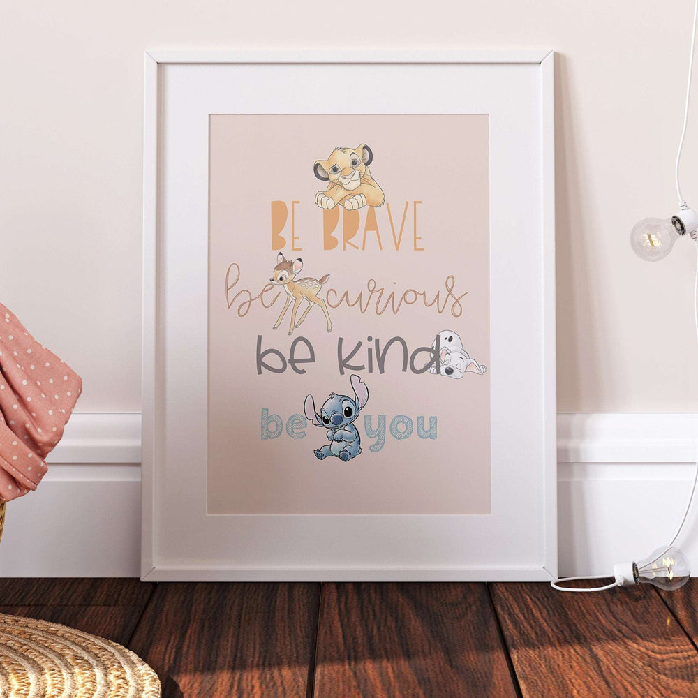 Disney Quote Classics| Personalised Newborn Print Dumbo Lion King Pongo Disney Watercolour Bedroom Nursery Decor Baby Gift Mothers Day Pixar