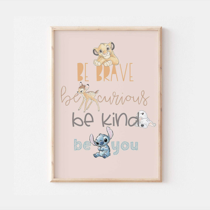 Disney Quote Classics| Personalised Newborn Print Dumbo Lion King Pongo Disney Watercolour Bedroom Nursery Decor Baby Gift Mothers Day Pixar