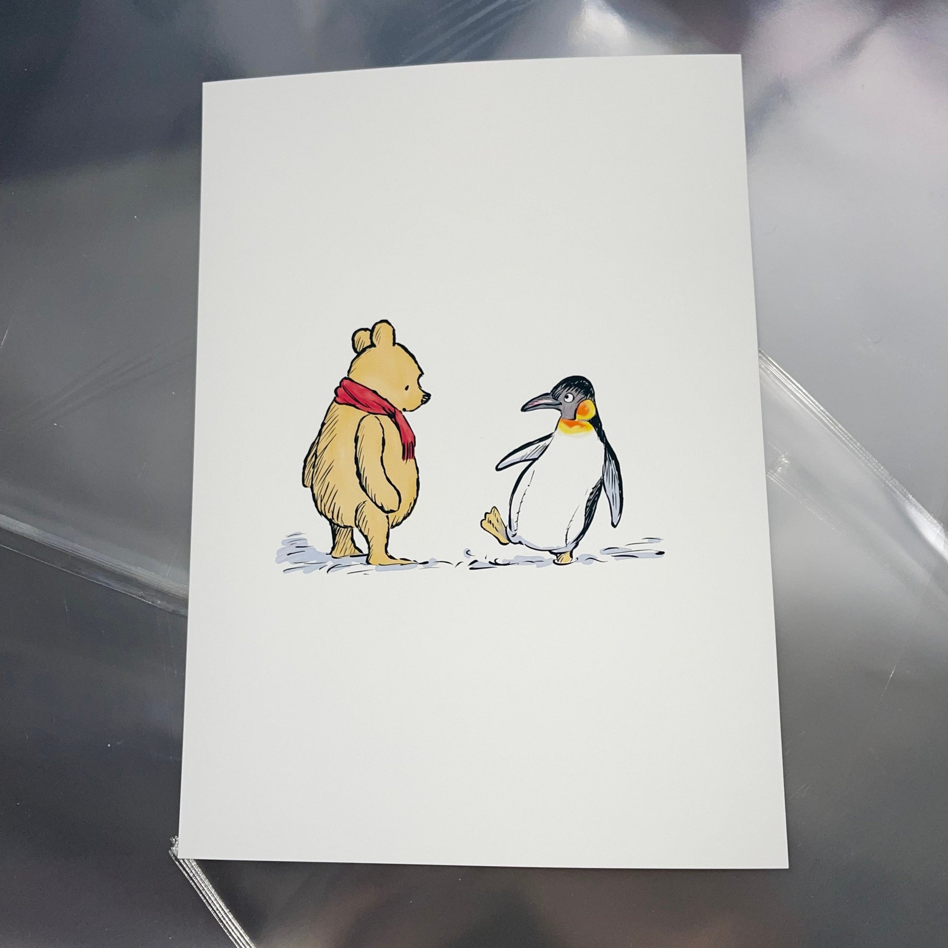 Winnie the Pooh Prints | Tigger Eeyore Piglet Owl | Disney Illustration Kids Children Babies Nursery Bedroom Art Wall Gift Decor