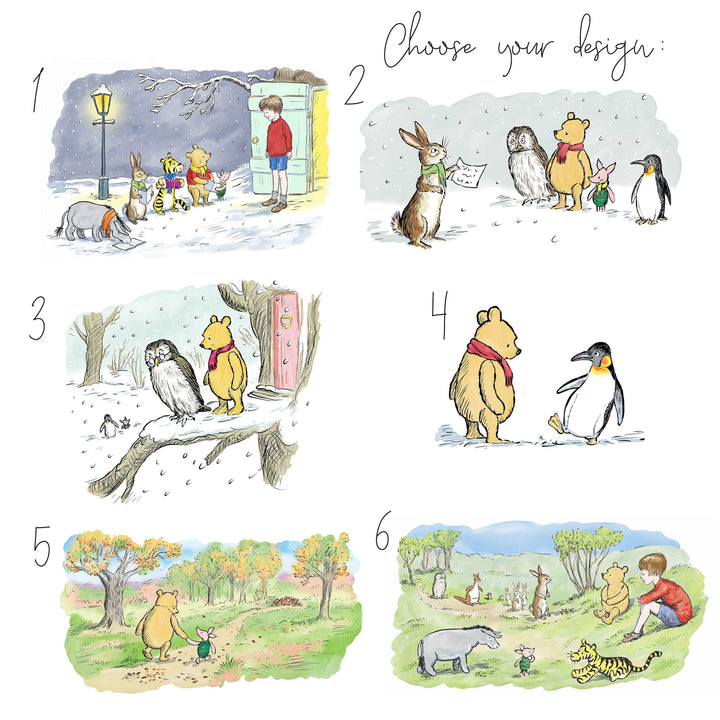 SET OF 3 Winnie the Pooh Print | Eeyore Tigger Piglet Rabbit Roo Quote Bedroom Print Kids Children Nursery Bedroom Art Wall Disney Pixar