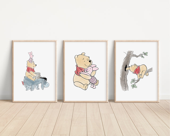 Winnie the Pooh and Friends Wall Prints