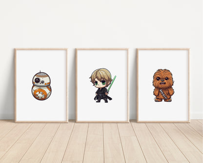 Star Wars Disney Wall Prints