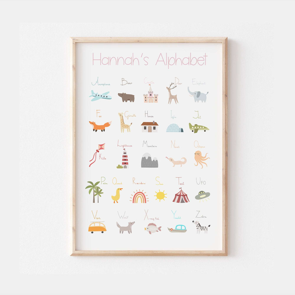 Personalised Alphabet Print