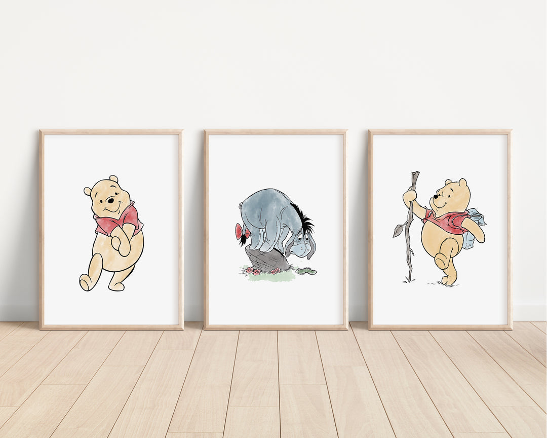 Winnie the Pooh and Friends Wall Prints