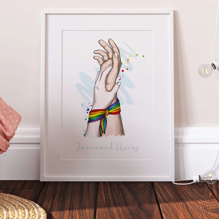 Personalised LGBT Couples Print