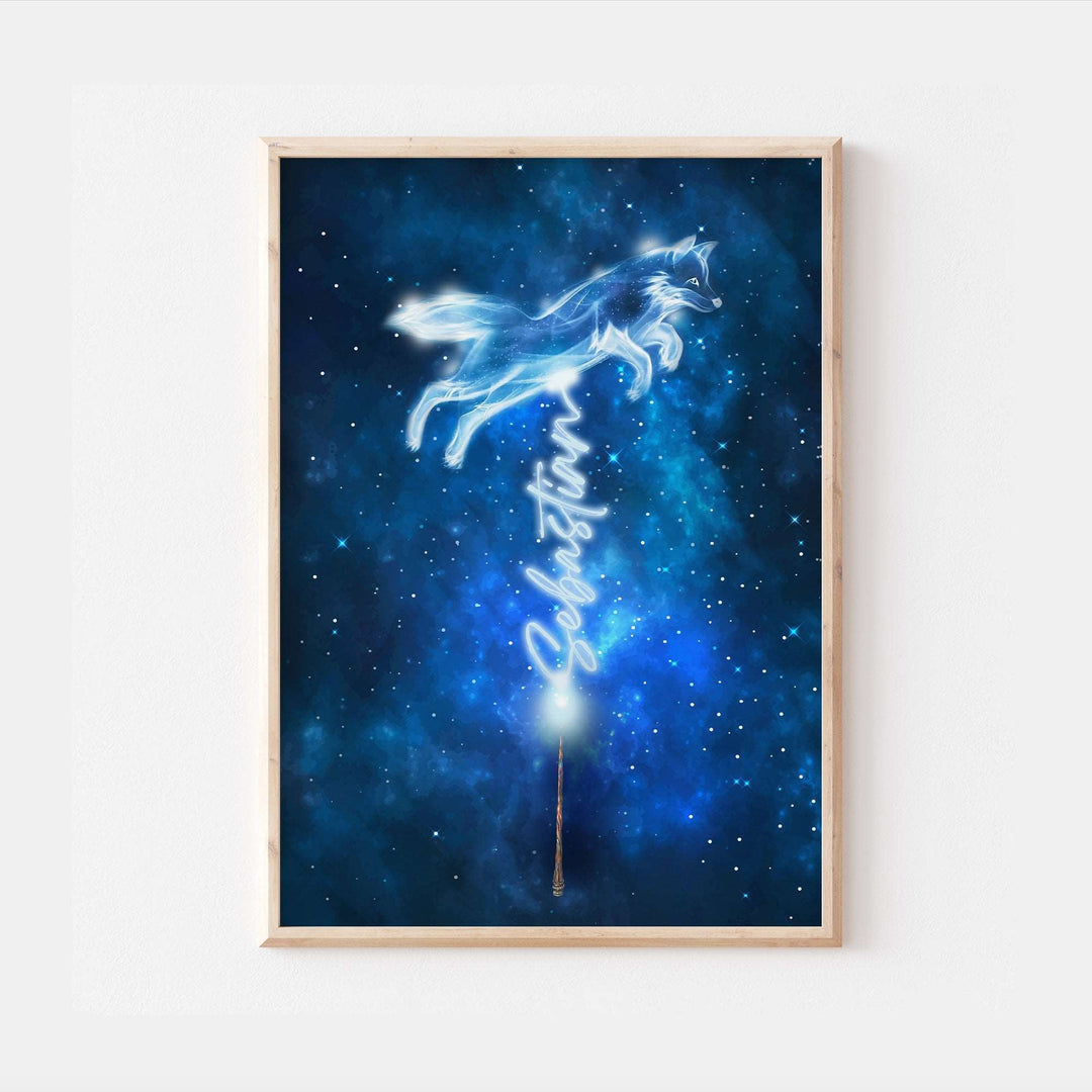 Personalised Harry Potter Patronus Bedroom Print