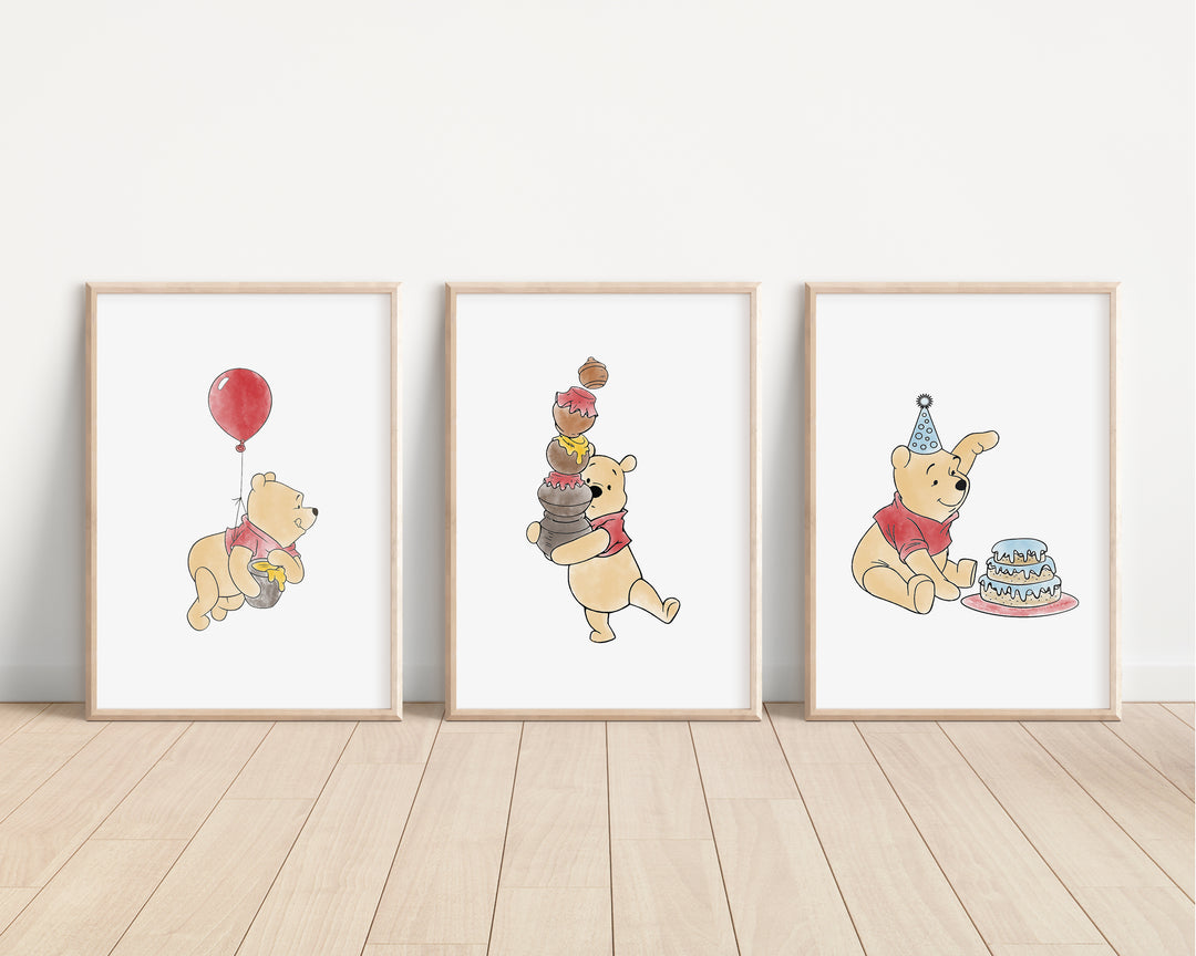 Winnie the Pooh and Friends Wall Prints