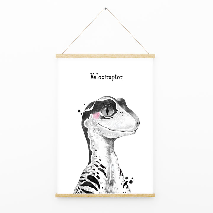 Dinosaurs Watercolour Print, Bedroom Nursery Decor