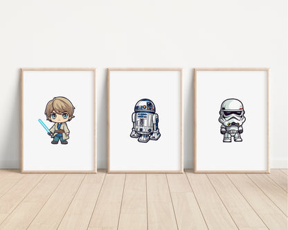 Star Wars Disney Wall Prints
