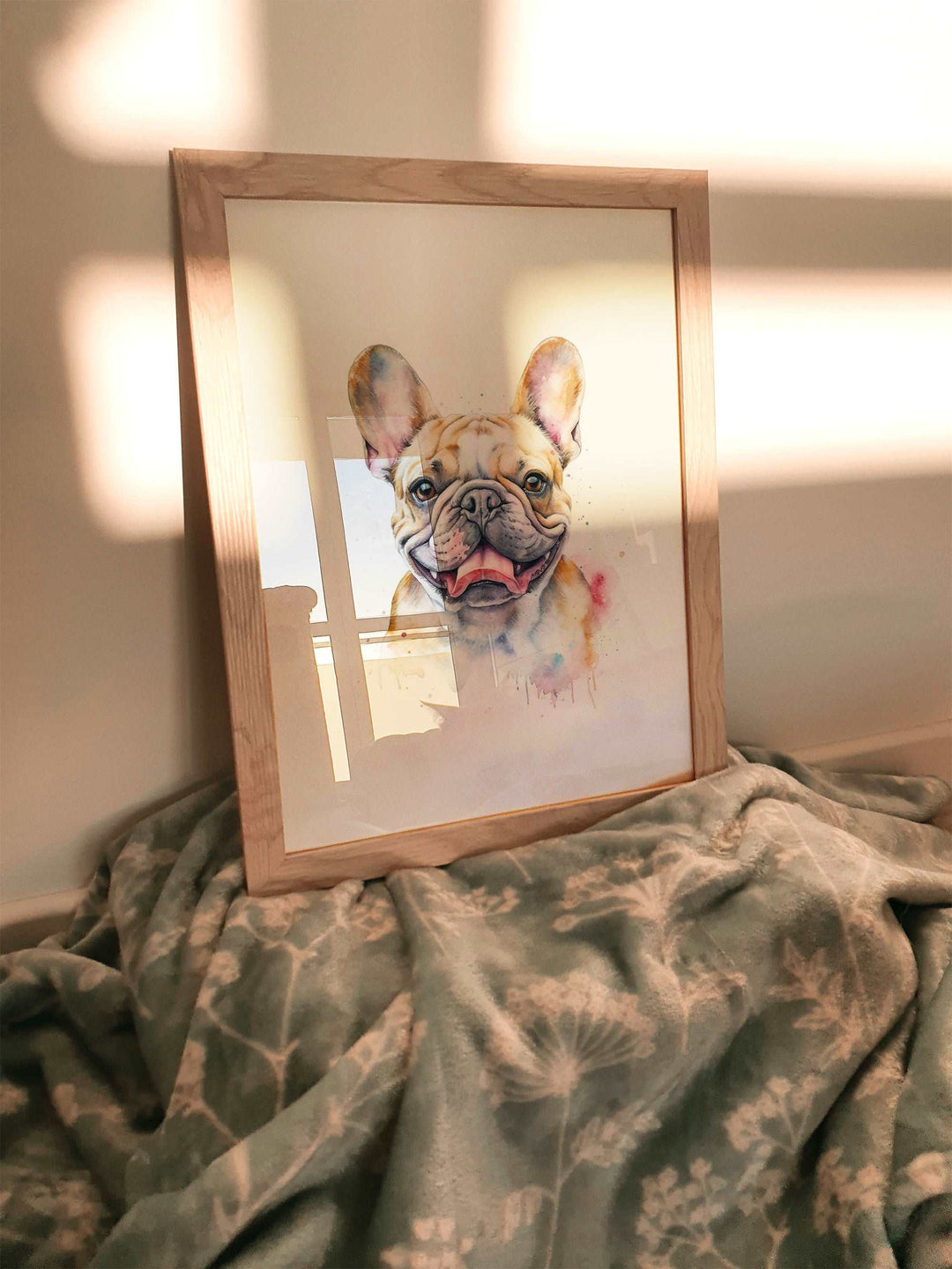 French Bulldog Watercolour Art Print