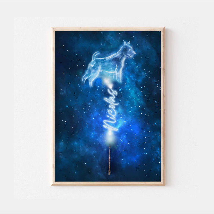 Personalised Harry Potter Patronus Bedroom Print