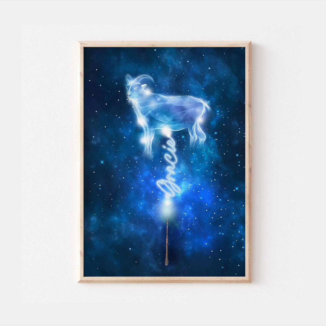 Personalised Harry Potter Patronus Bedroom Print