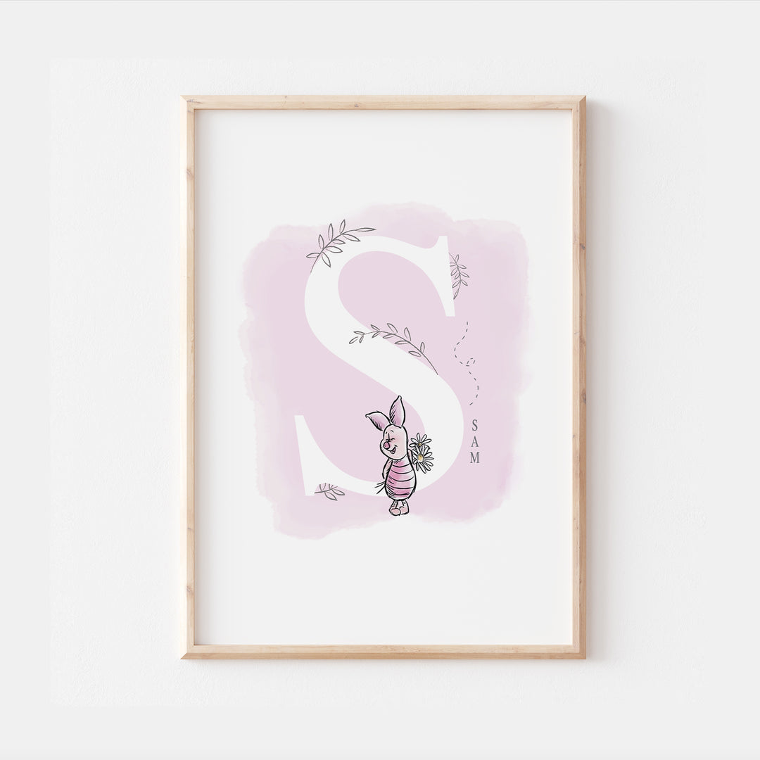 Personalised Winnie the Pooh Disney Print