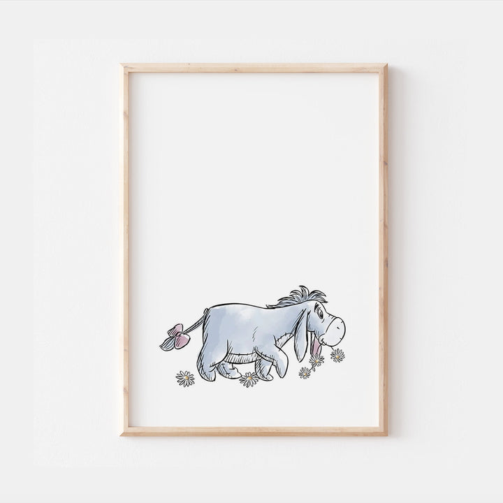 Winnie the Pooh Eeyore Piglet Tigger Print | Winnie the Pooh | Quote Disney Movie Kids Children Babies Nursery Bedroom Art Wall Decor