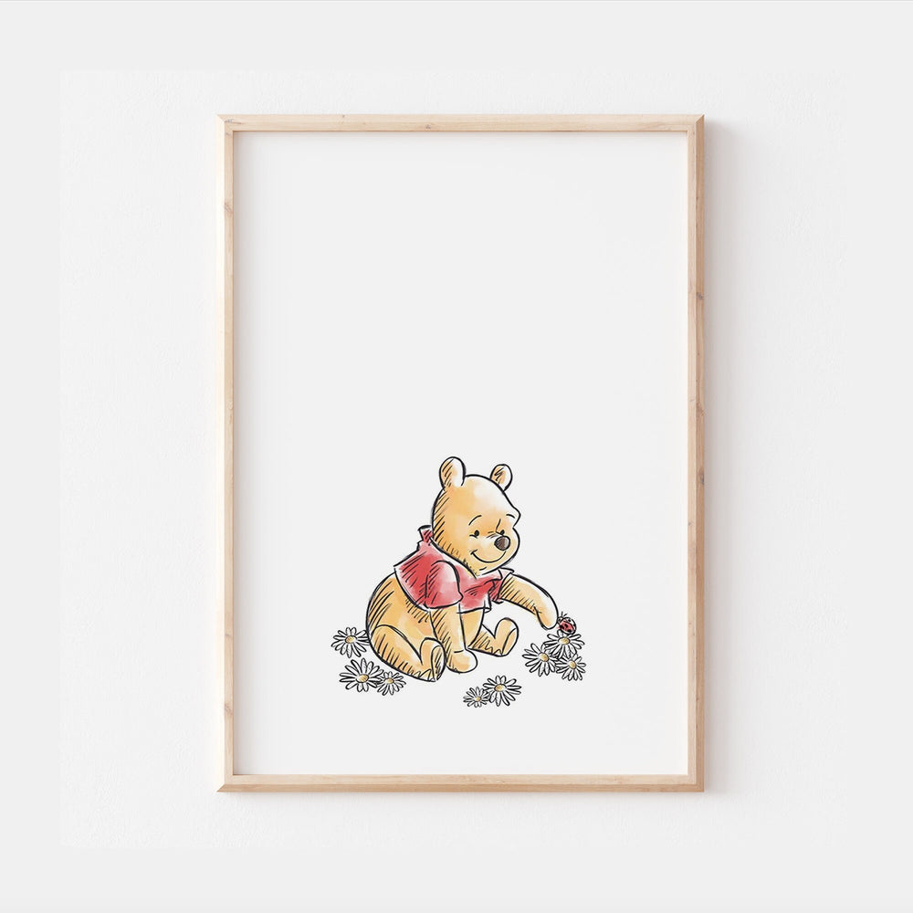 Winnie the Pooh Eeyore Piglet Tigger Print | Winnie the Pooh | Quote Disney Movie Kids Children Babies Nursery Bedroom Art Wall Decor