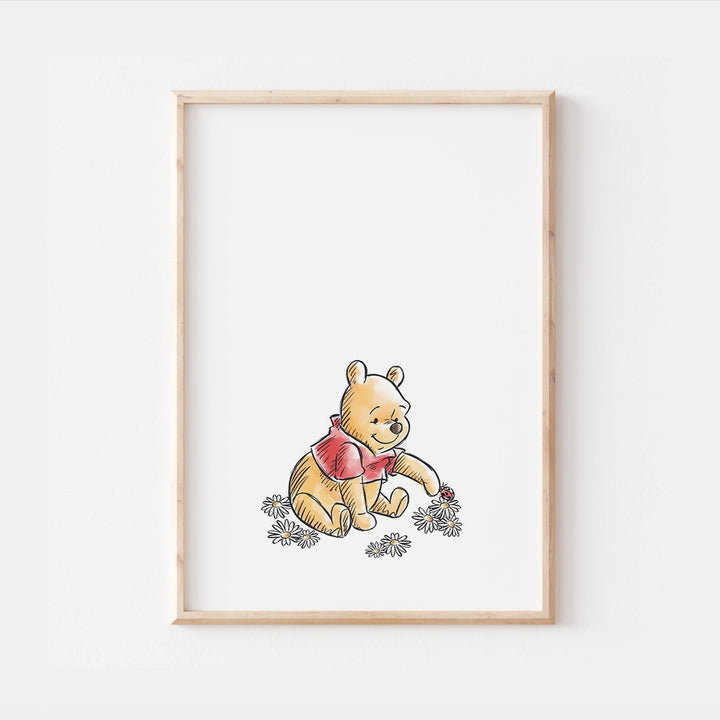 Winnie the Pooh Eeyore Piglet Tigger Print | Winnie the Pooh | Quote Disney Movie Kids Children Babies Nursery Bedroom Art Wall Decor